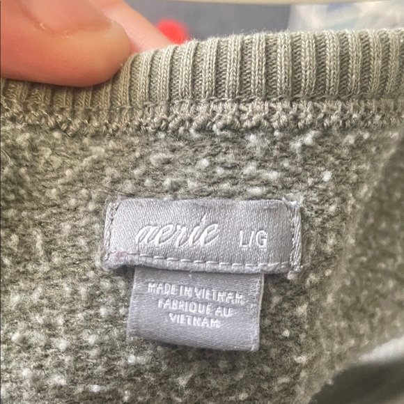 aerie Olive Green Sleeveless Romper - Picture 6 of 8